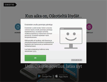 Tablet Screenshot of oikotie.fi
